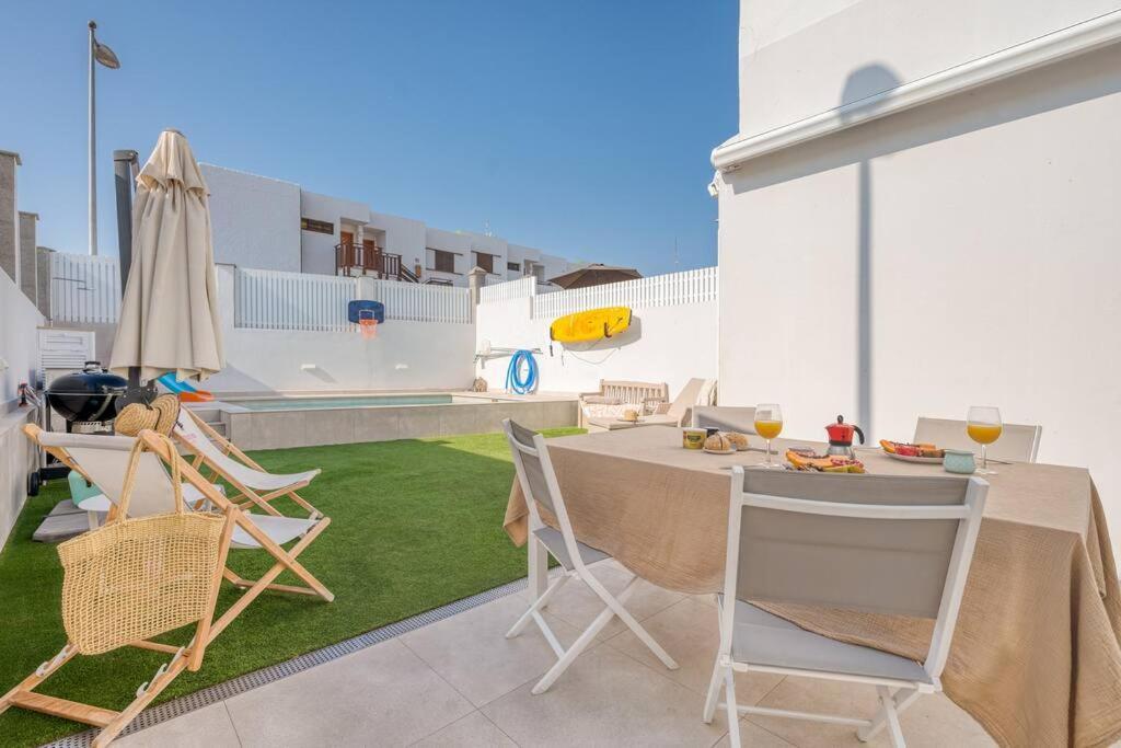 La Dolce Vita - Villa Familiar Con Piscina Privada Maspalomas  Ngoại thất bức ảnh